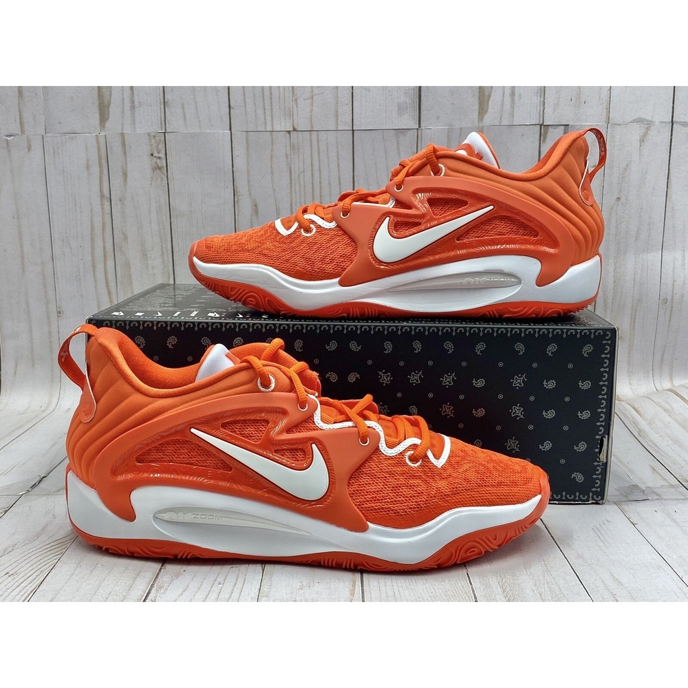 Nike Men's KD 15 Orange White Size 12 DX6648-802‎ New